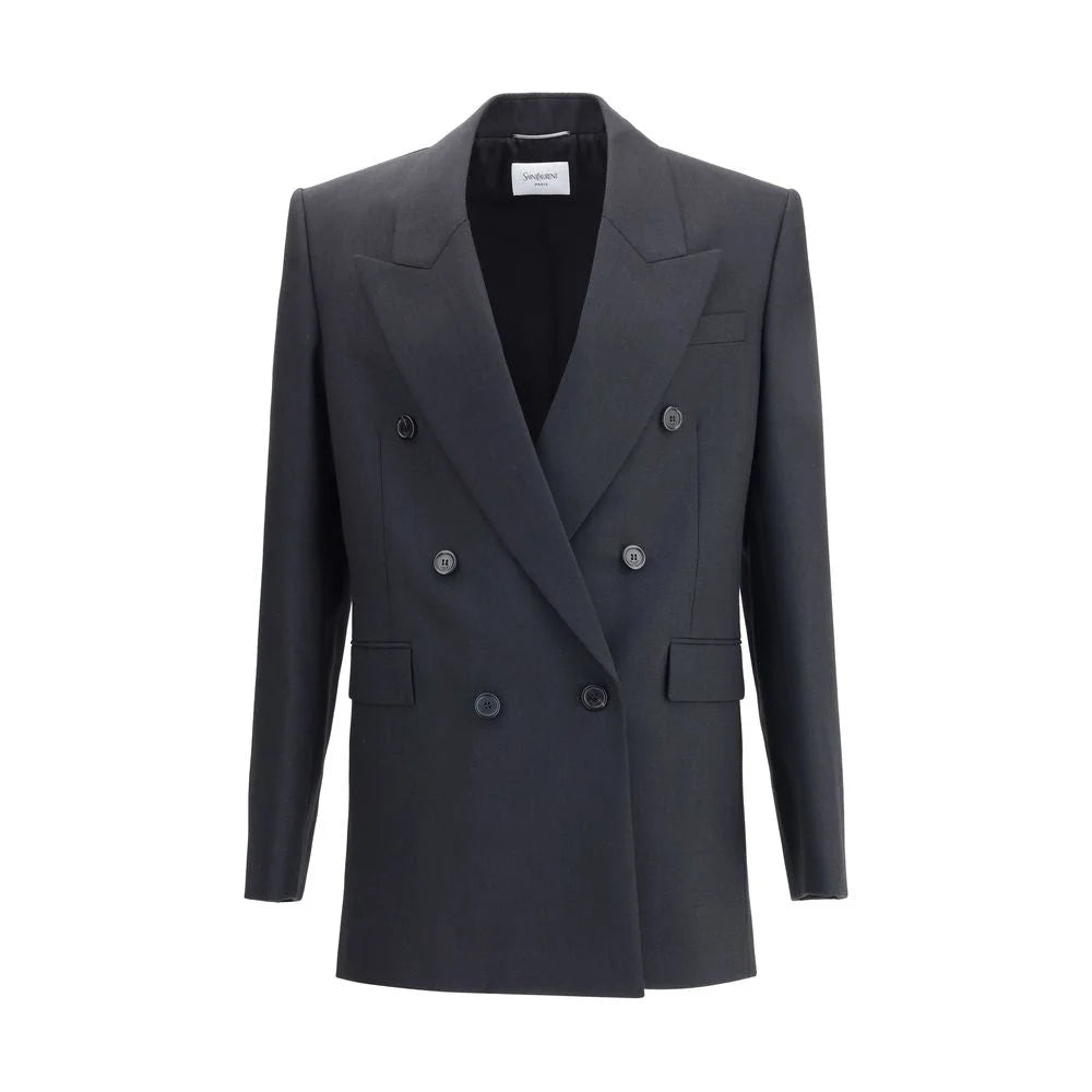 Saint Laurent Wool double-breasted Blazer - IT46 | S - Overcoats