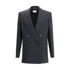 Saint Laurent Wool double-breasted Blazer - IT46 | S - Overcoats