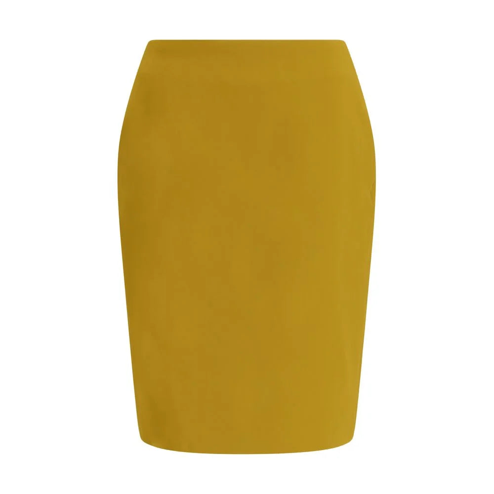 Saint Laurent Yellow Viscose Skirt - IT38 | S