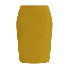 Saint Laurent Yellow Viscose Skirt - IT38 | S