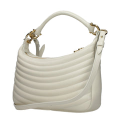 Salvatore Ferragamo Beige Leather Handbags