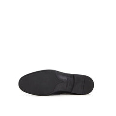 Salvatore Ferragamo Black Calfskin Slip-On Loafers