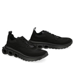 Salvatore Ferragamo, atletické sneakers z černé tkaniny - EU45/US12