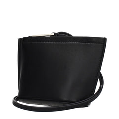 Salvatore Ferragamo Black Leather Clutch Bag