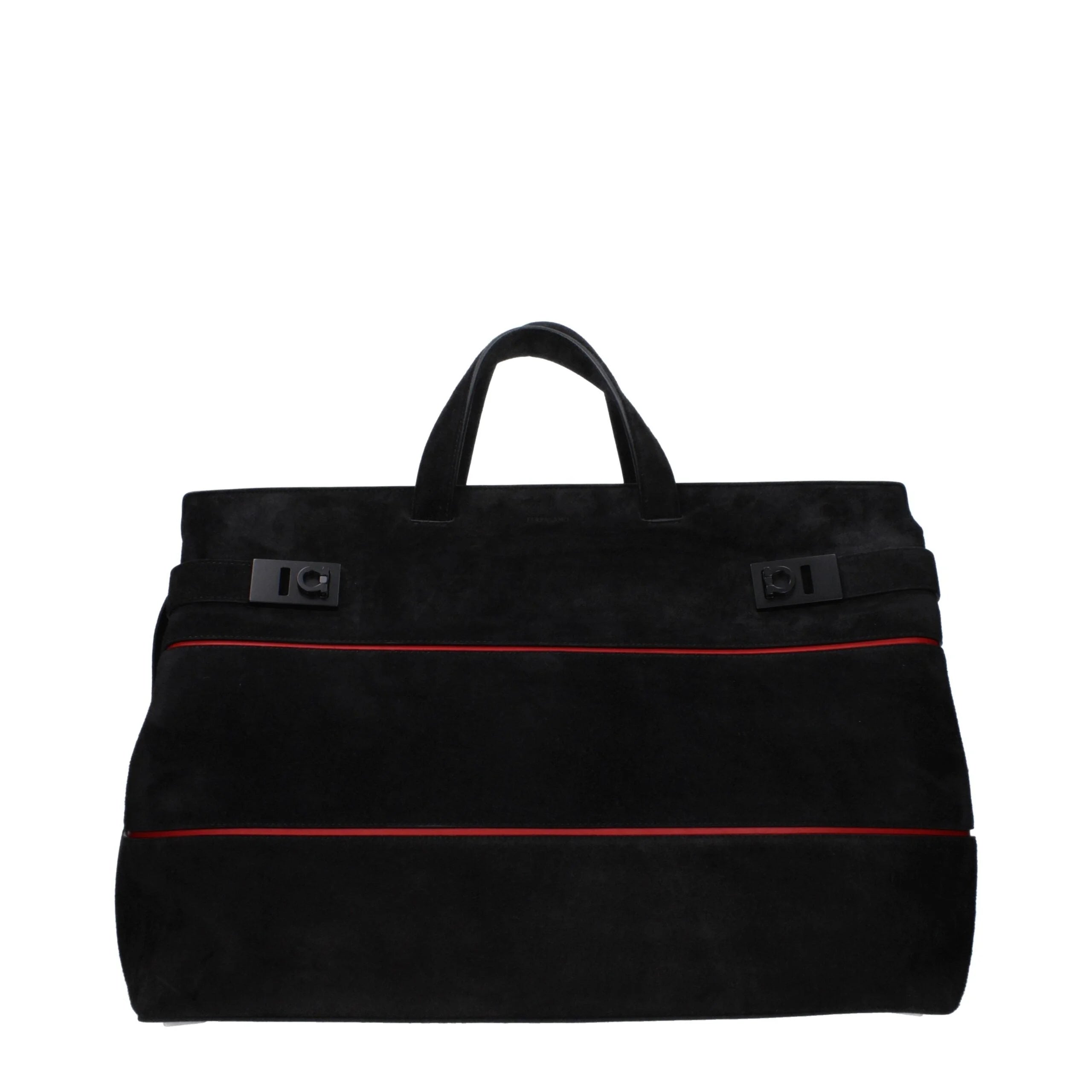 Salvatore Ferragamo Black Leather Handbag