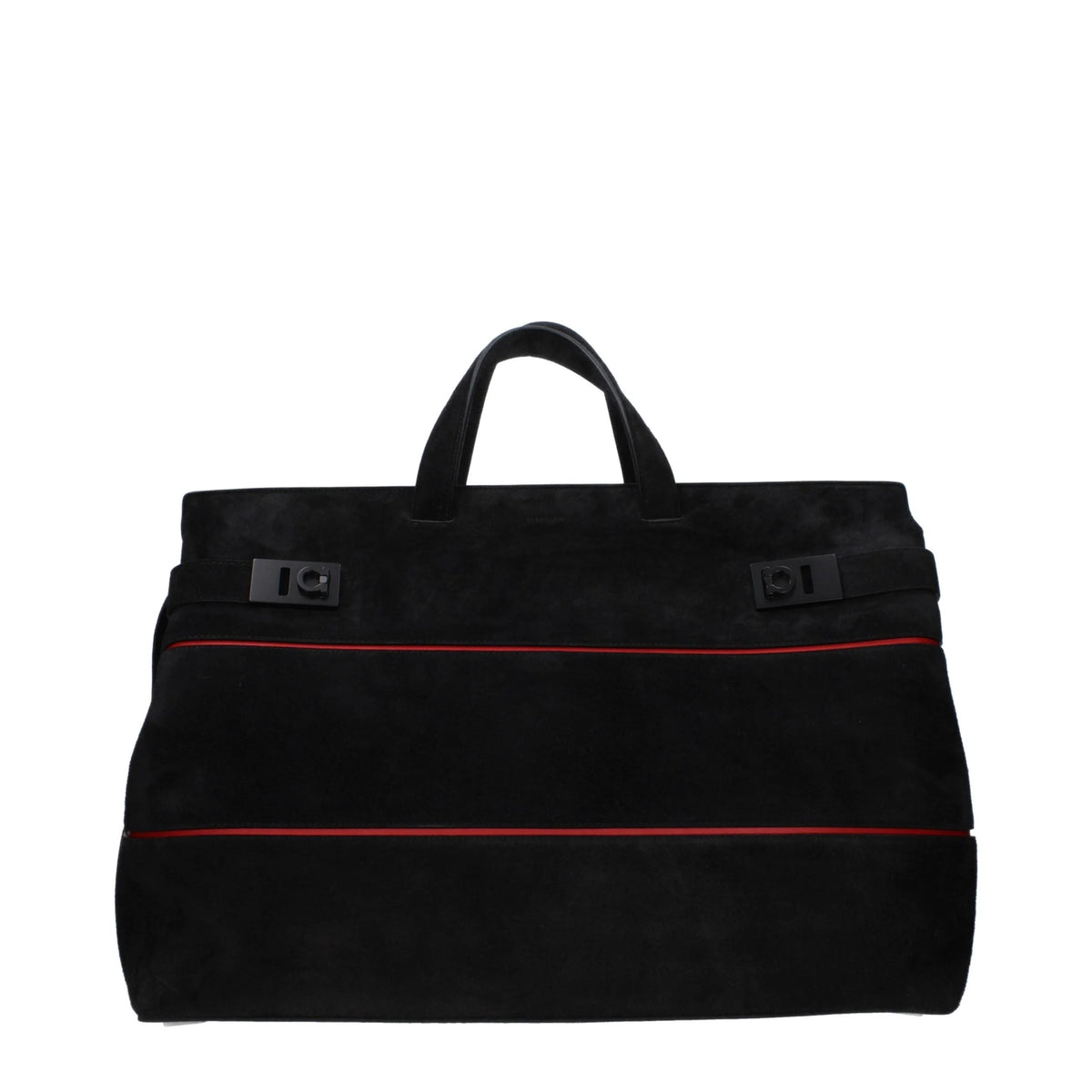 Salvatore Ferragamo Black Leather Handbag