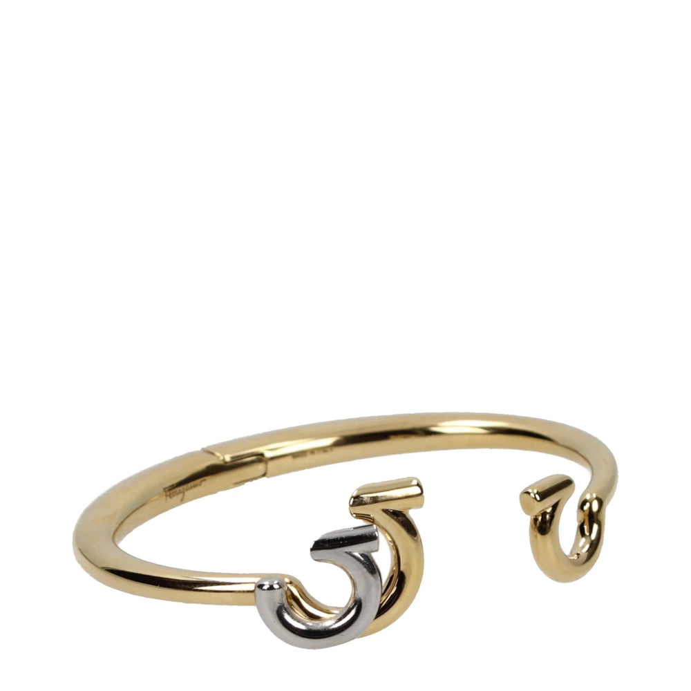 Salvatore Ferragamo Gold Brass Bracelet - Bracelets