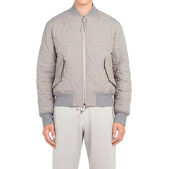 Salvatore Ferragamo Gray Polyester Bomber - IT52 | XL