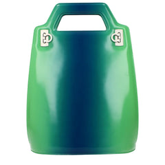 Salvatore Ferragamo Green Leather Handbag
