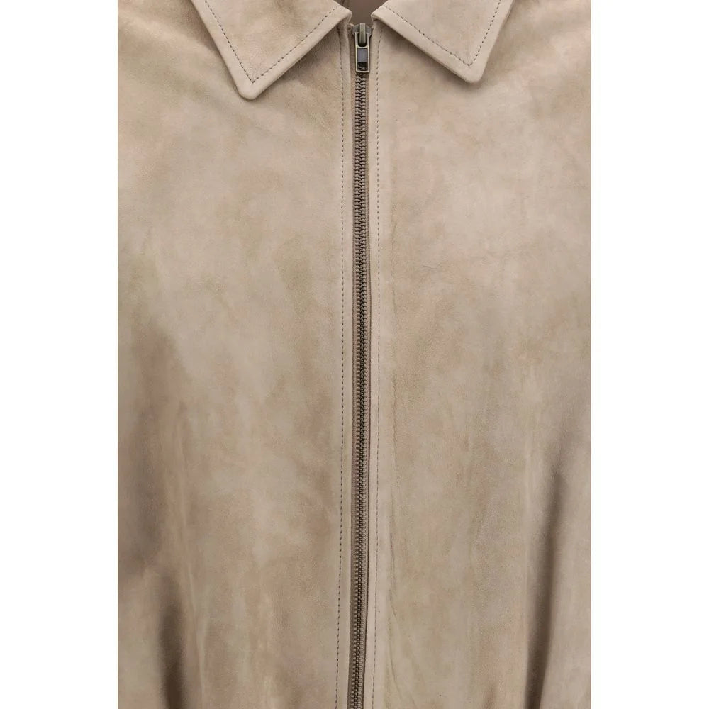 Salvatore Santoro Beige Lamb Ovis Aries Aries Coat