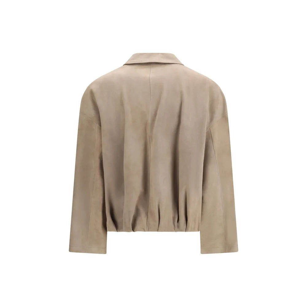 Salvatore Santoro Beige Lamb Ovis Aries Aries Coat