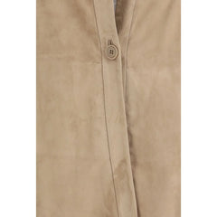 Salvatore Santoro Beige Lamb Ovis Aries Aries Shirt - IT40 | M