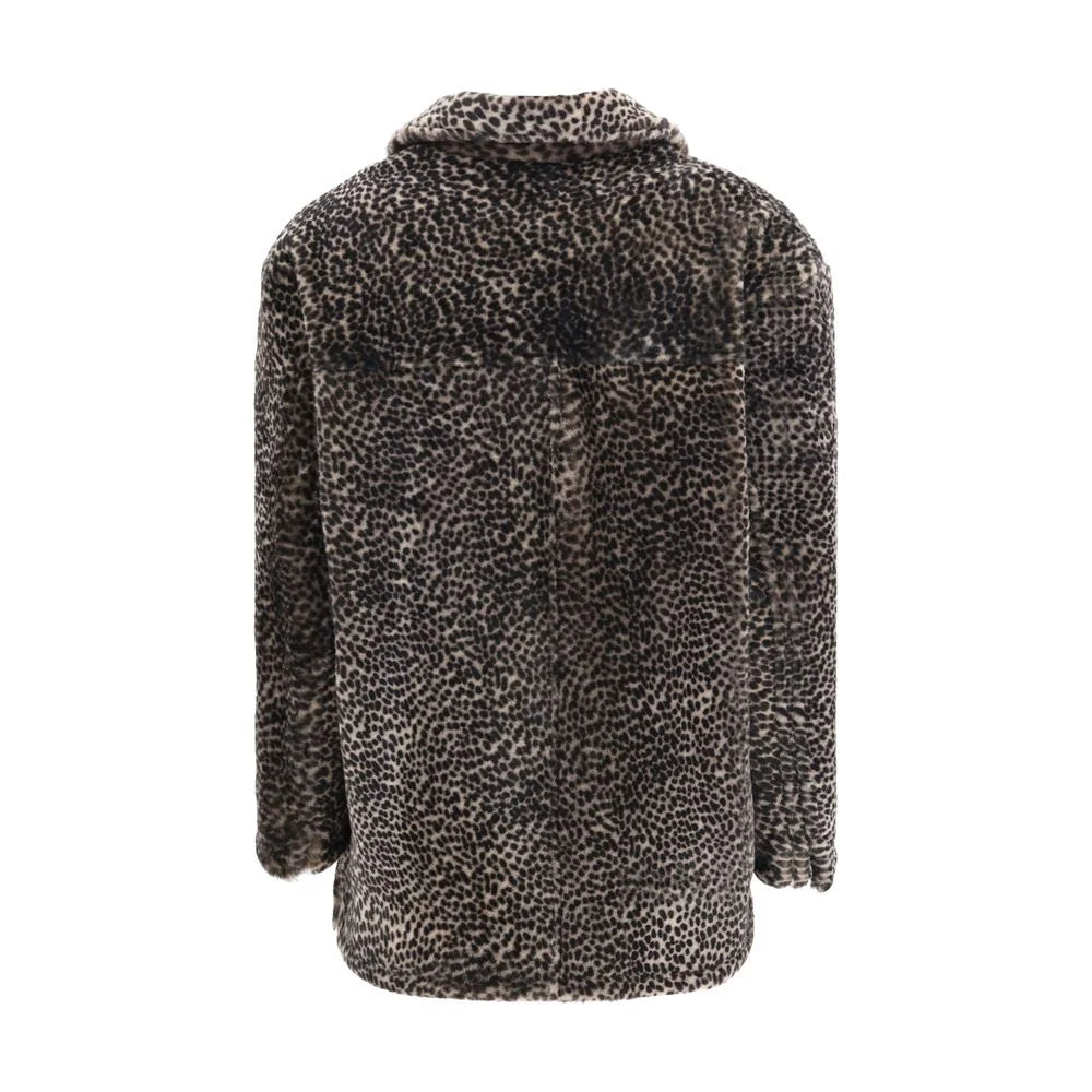 Salvatore Santoro Spotted patterned Fur Jacket