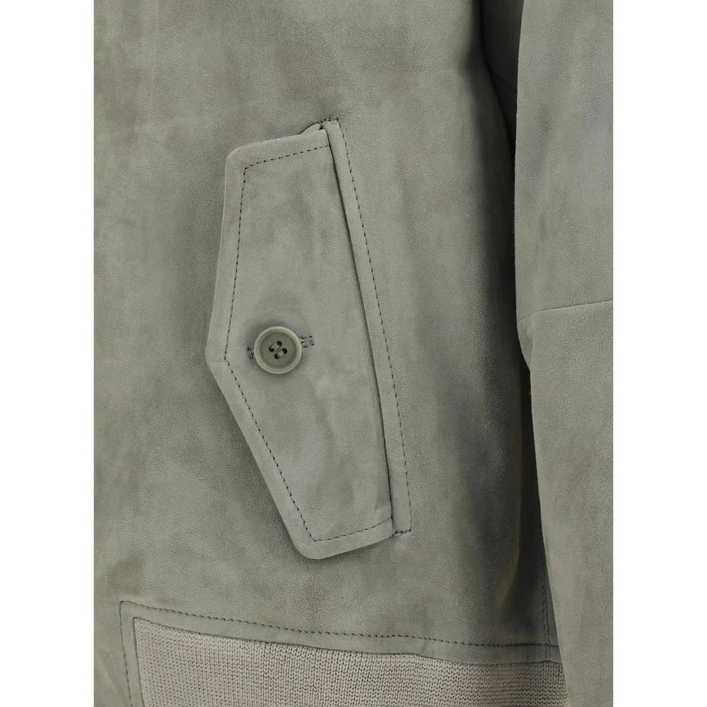 Salvatore Santoro Suede Jacket - IT48 | M