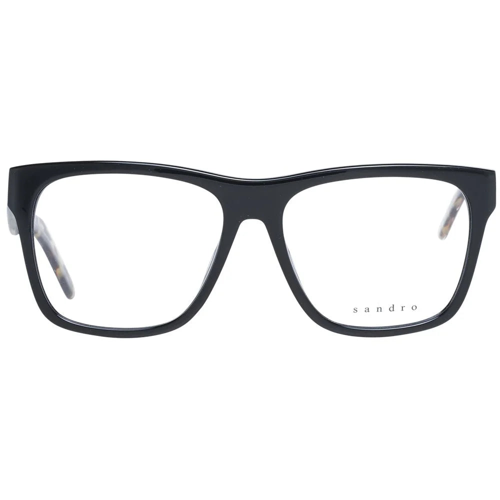 Sandro Black Men Glasses Frame - Eyeglasses