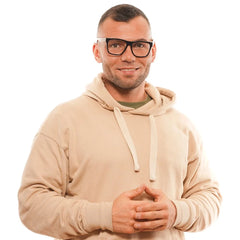 Sandro Black Men Glasses Frame - Eyeglasses