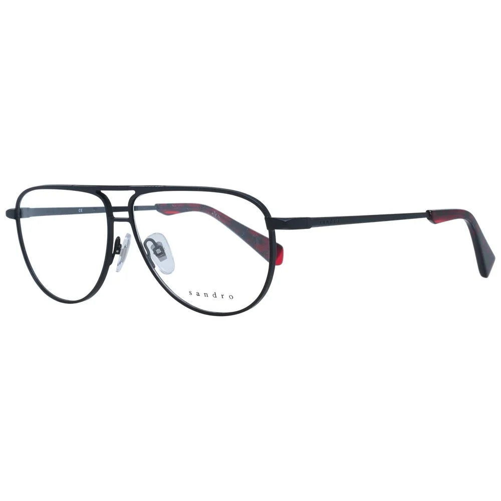 Sandro Black Men Glasses Frame - Eyeglasses