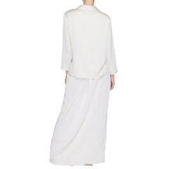 Sandro Ferrone Beige Polyester Long - IT40 | XS