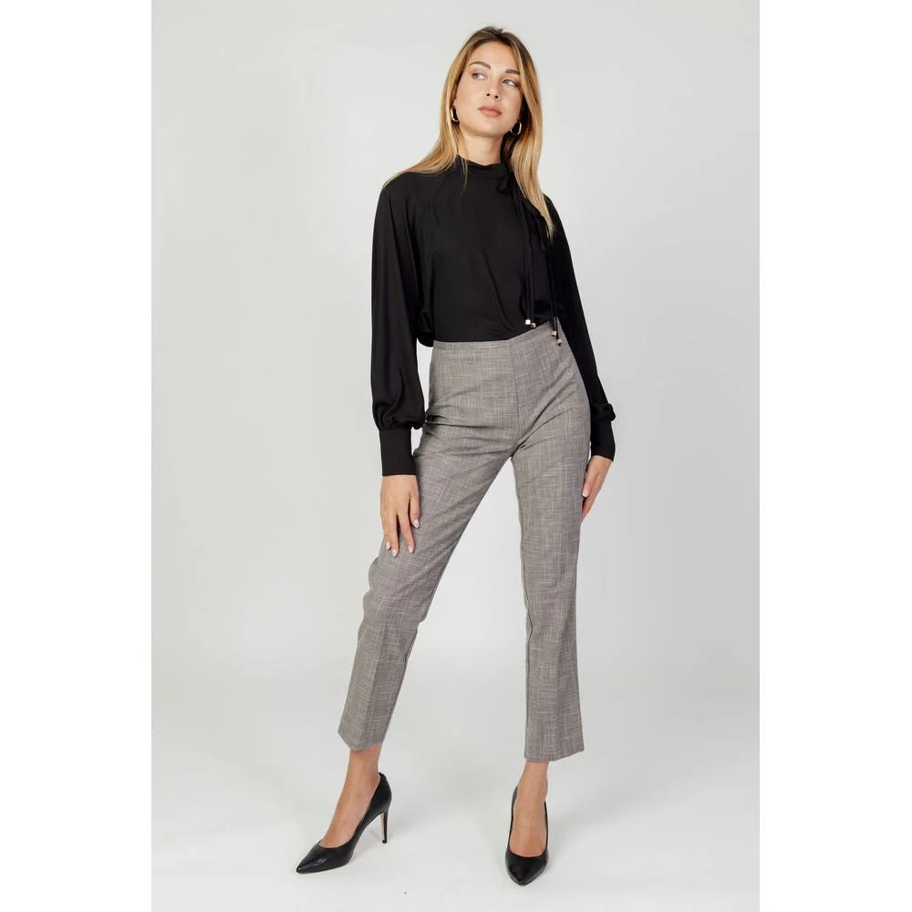 Sandro Ferrone Beige Polyester Pant - 44 | M - Trousers