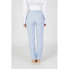 Sandro Ferrone Blue Polyester Pant - IT46 | L - Trousers