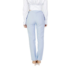 Sandro Ferrone Blue Polyester Pant - IT46 | L - Trousers