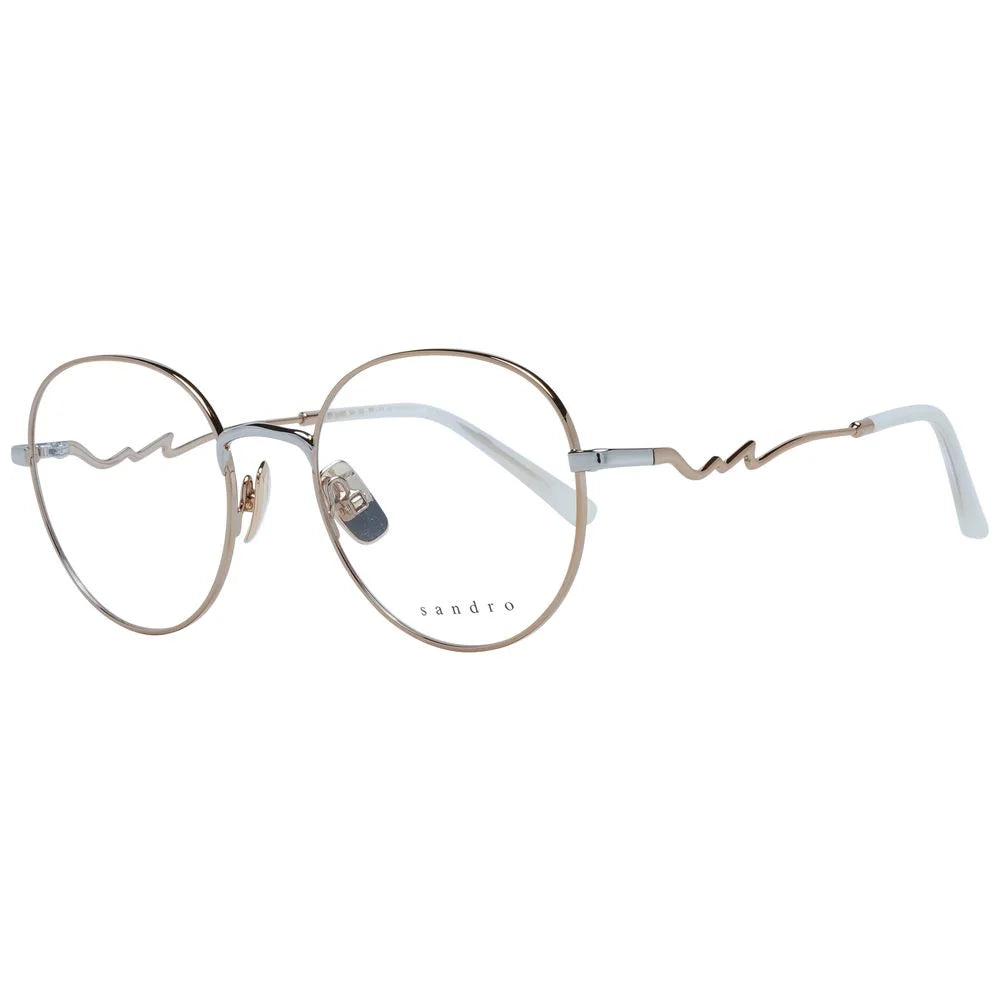 Sandro Gold Women Glasses Frame - Eyeglasses