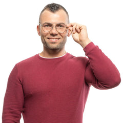 Sandro Gray Men Glasses Frame - Eyeglasses