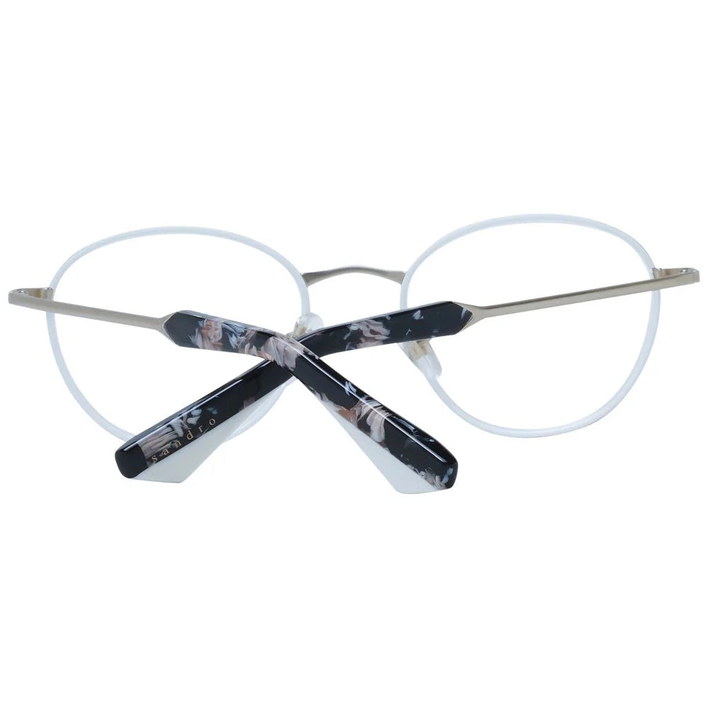 Sandro White Women Glasses Frame - Eyeglasses