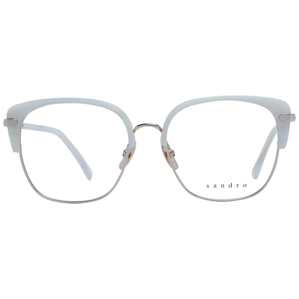 Sandro White Women Glasses Frame - Eyeglasses