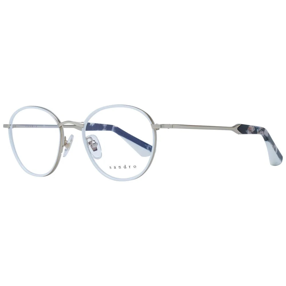 Sandro White Women Glasses Frame - Eyeglasses