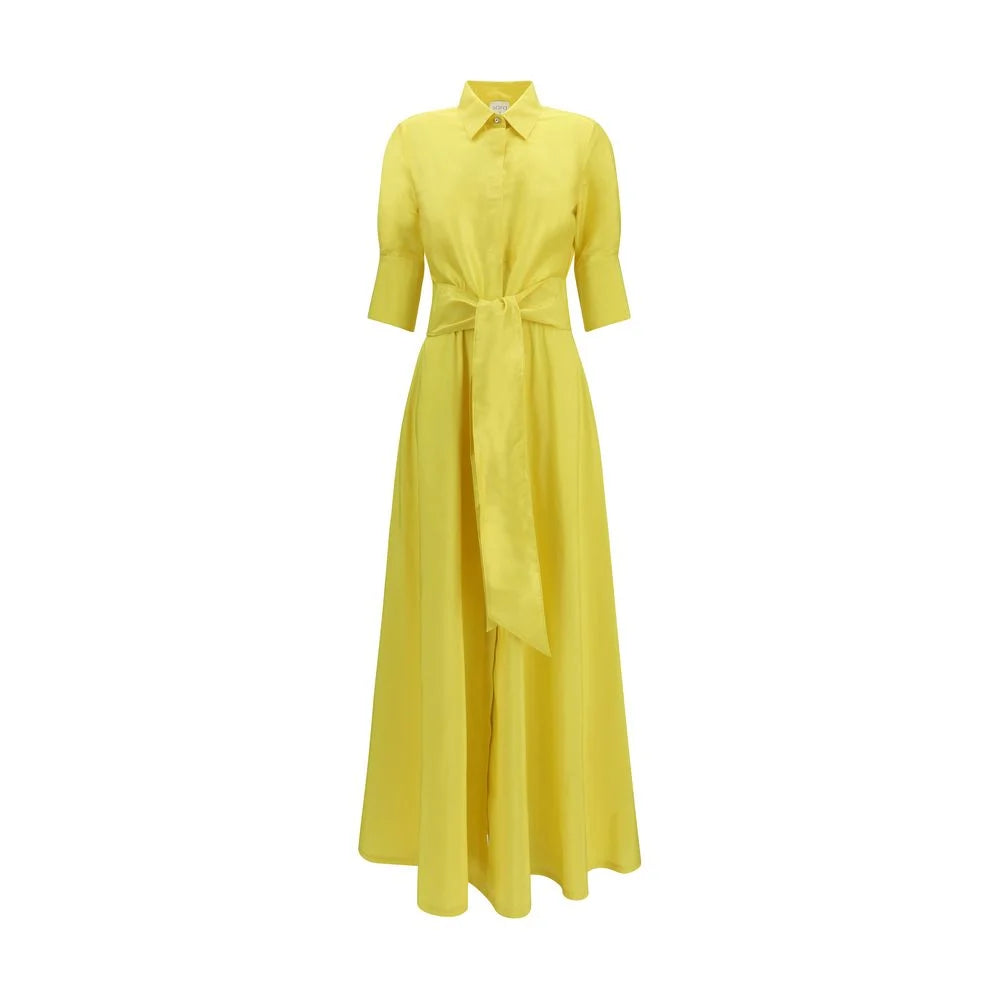 Sara Roka Bicolor Polyester Casual Dress - IT44 | L