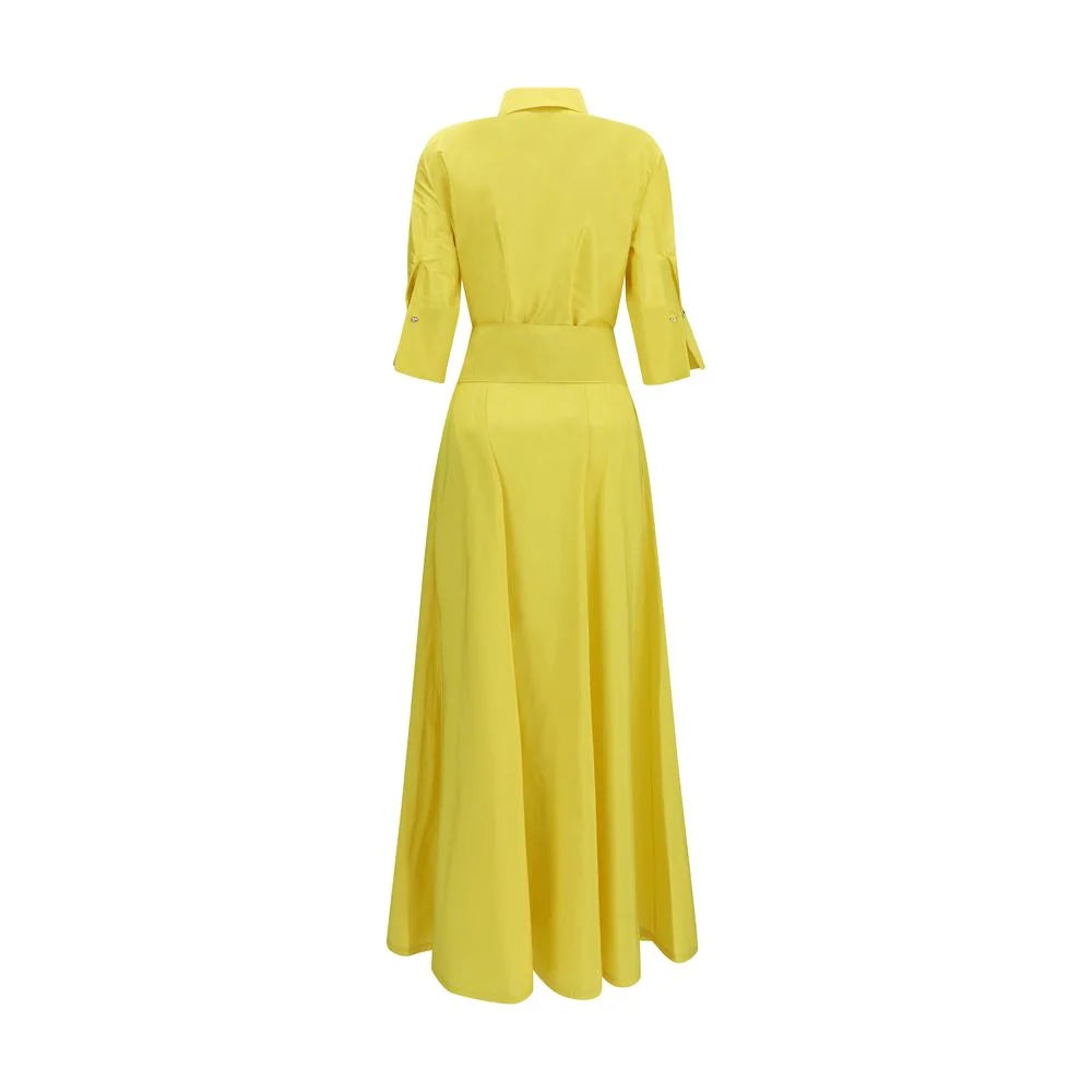 Sara Roka Bicolor Polyester Casual Dress - IT44 | L