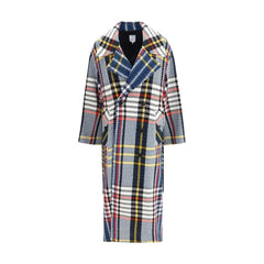 Sara Roka Check long Coat - IT42 | L - Overcoats