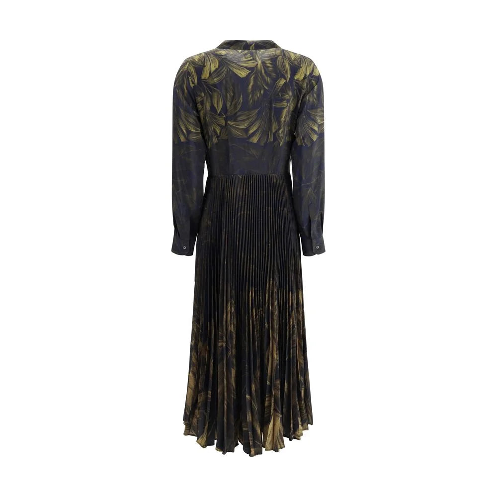 Sara Roka Multicolor Polyester Casual Dress - IT42 | L