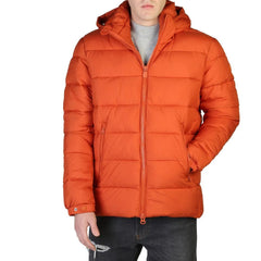 Save The Duck Orange Nylon Bomber - L