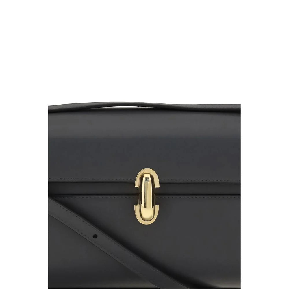 Savette Gray Calf Leather Bos Taurus Shoulder Bag