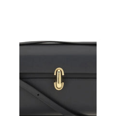 Savette Gray Calf Leather Bos Taurus Shoulder Bag