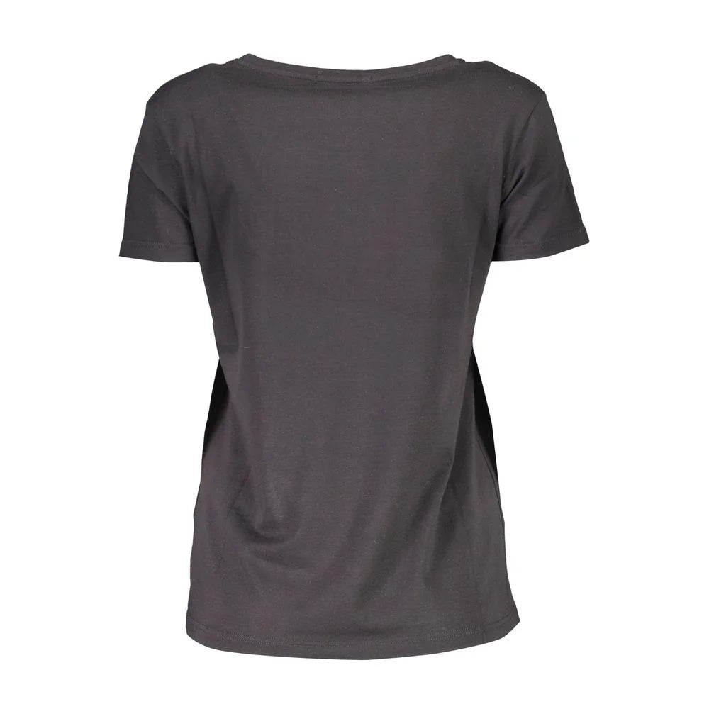 Scervino Street Black Cotton Tops & T-Shirt - XS - T-Shirts