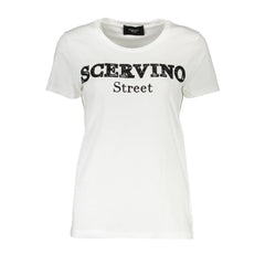 Scervino Street White Cotton T-Shirt - XS - T-Shirts