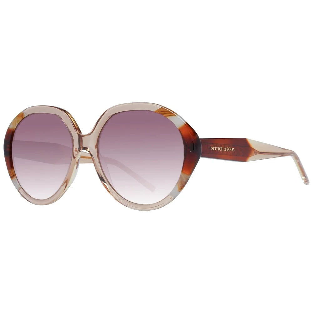 Scotch & Soda Brown Women Sunglass - Sunglasses