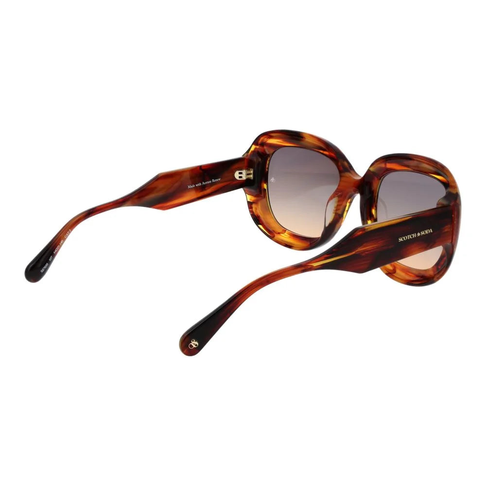 Scotch & Soda Brown Women Sunglass - Sunglasses