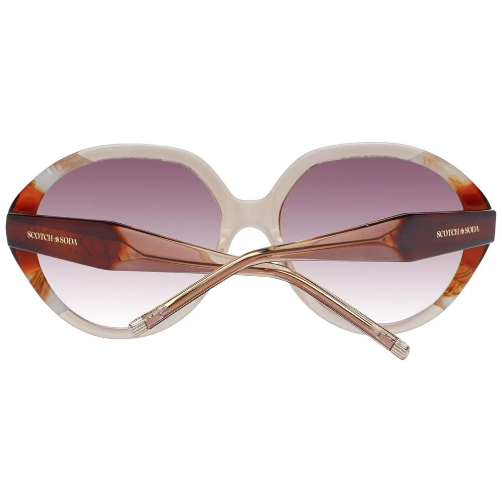 Scotch & Soda Brown Women Sunglass - Sunglasses