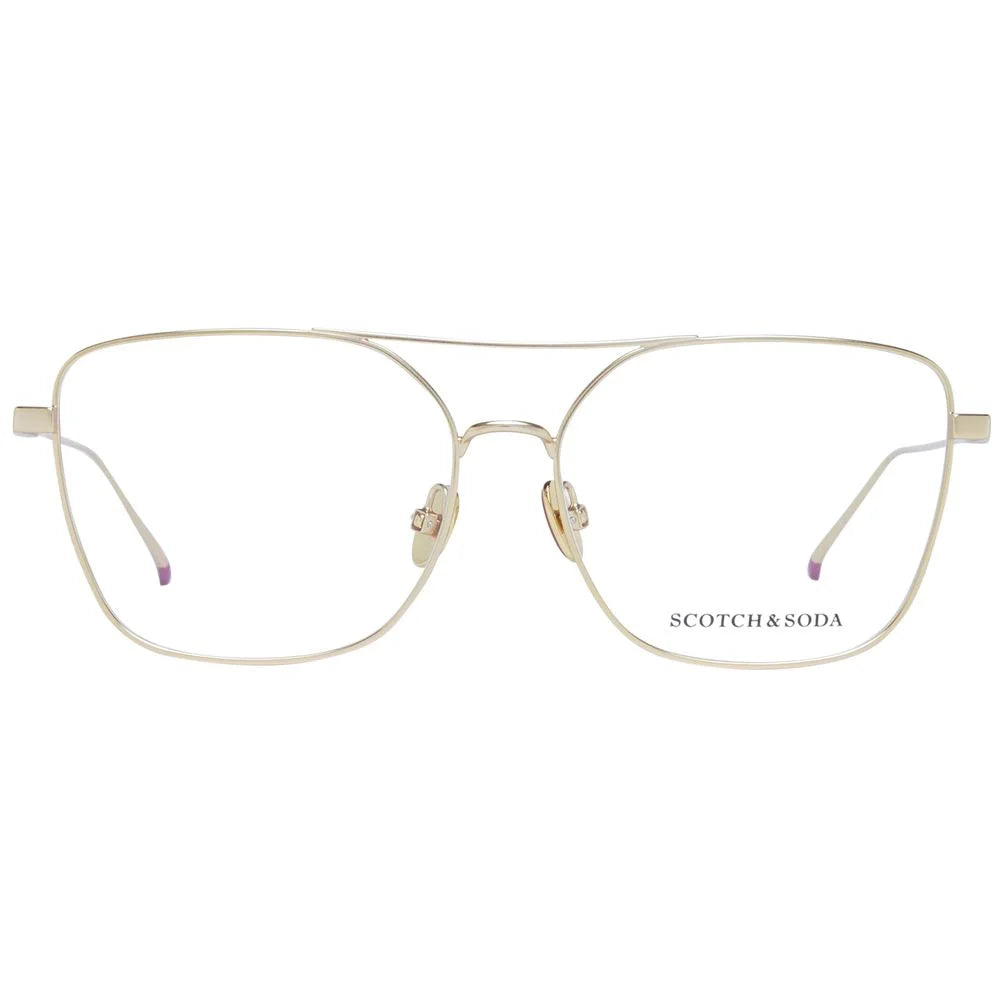 Scotch & Soda Gold Women Glasses Frame - Eyeglasses