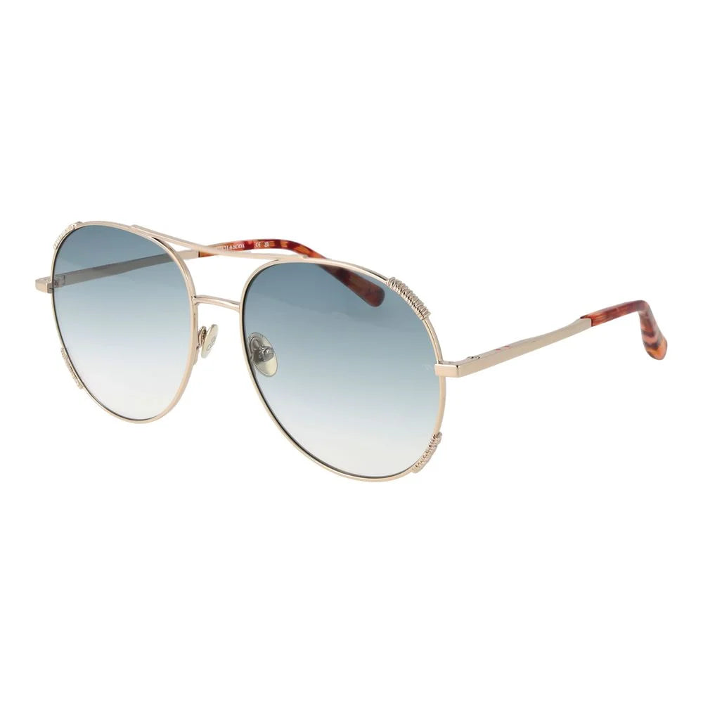 Scotch & Soda Gold Women Sunglass - Sunglasses