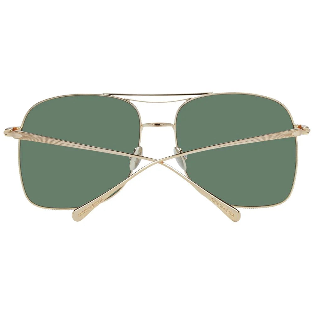 Scotch & Soda Gold Women Sunglass - Sunglasses