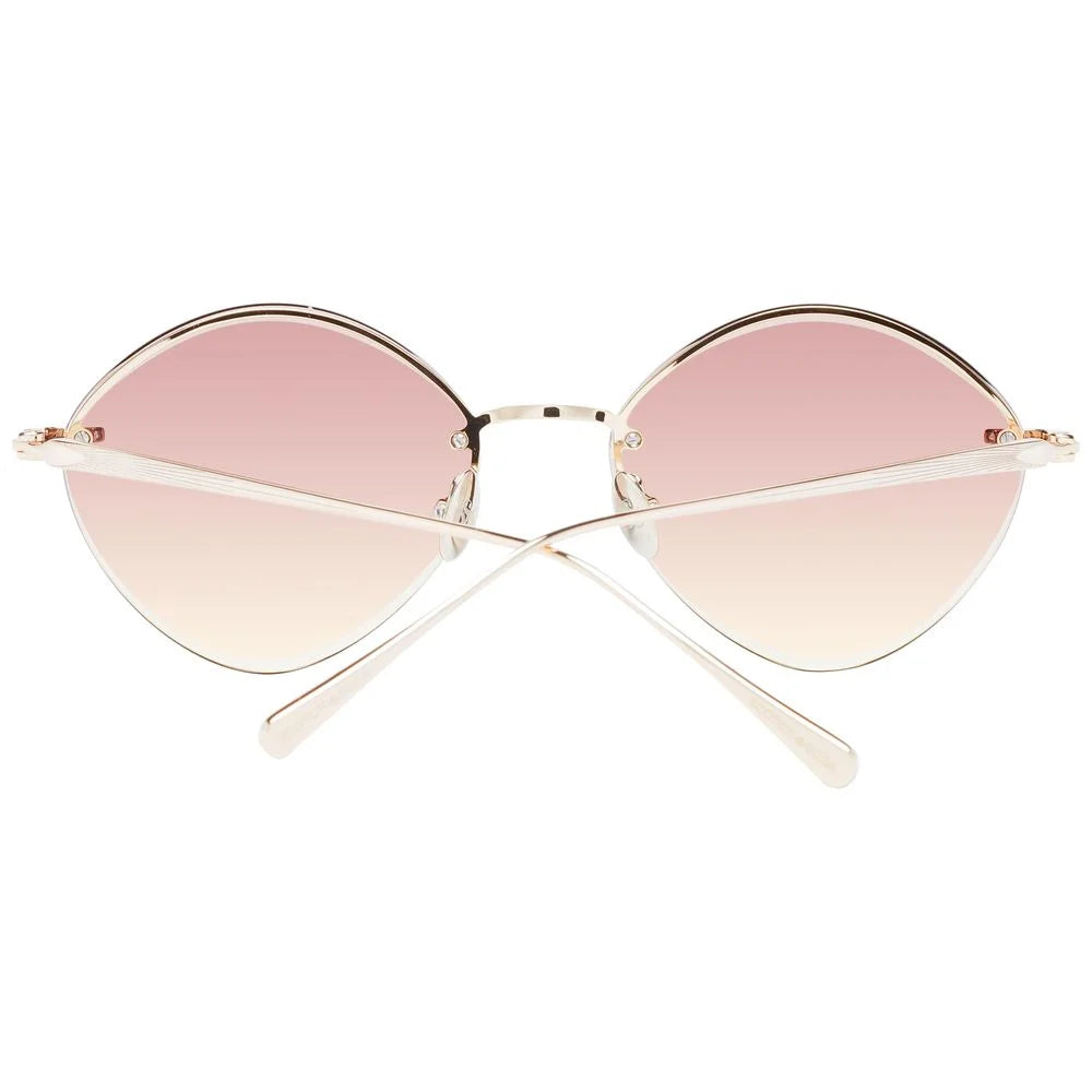 Scotch & Soda Gold Women Sunglass - Sunglasses