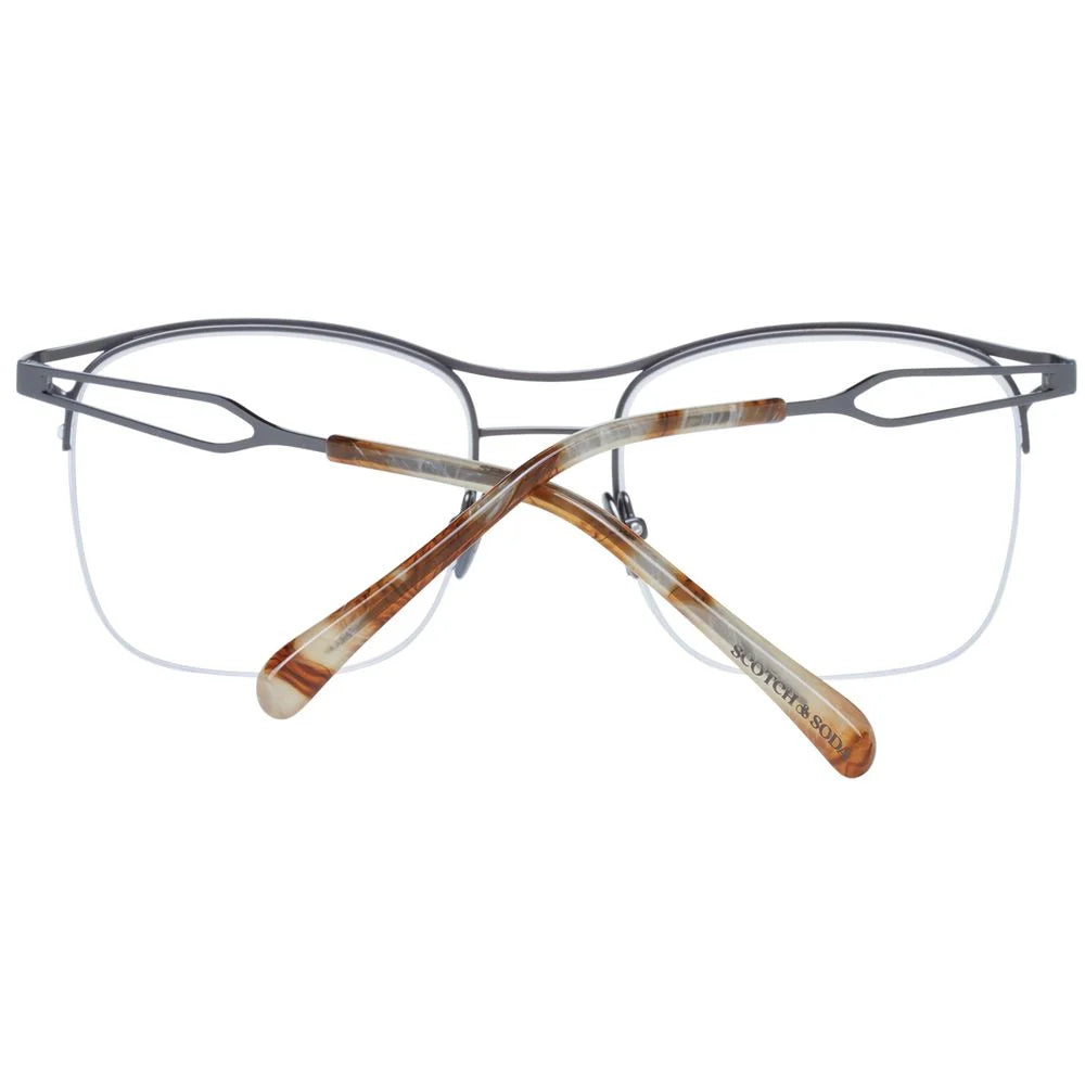 Scotch & Soda Gray Men Glasses Frame - Eyeglasses