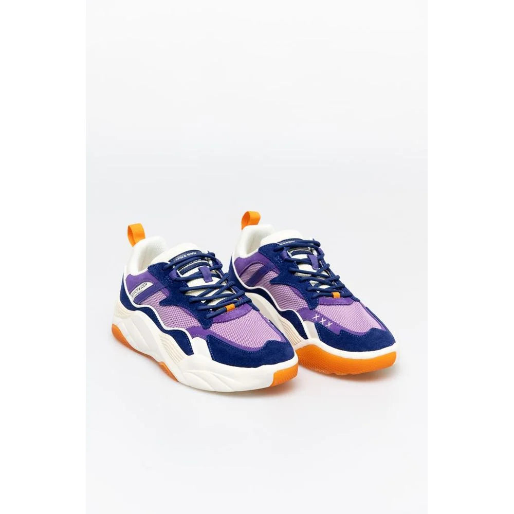 Scotch & Soda Multicolor Cotton Chunky Sneakers
