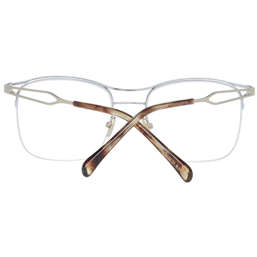 Scotch & Soda Silver Men Glasses Frame - Eyeglasses