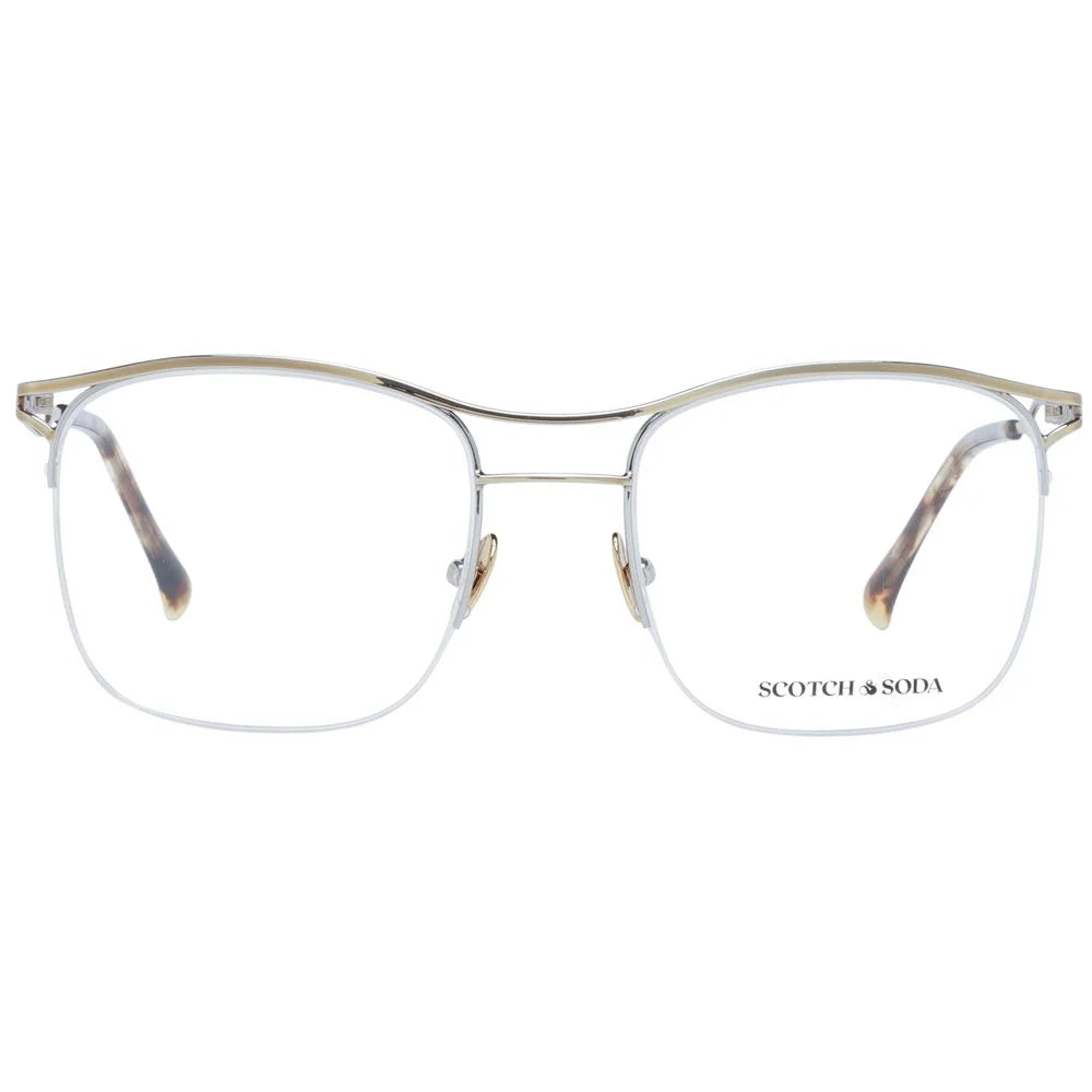Scotch & Soda Silver Men Glasses Frame - Eyeglasses